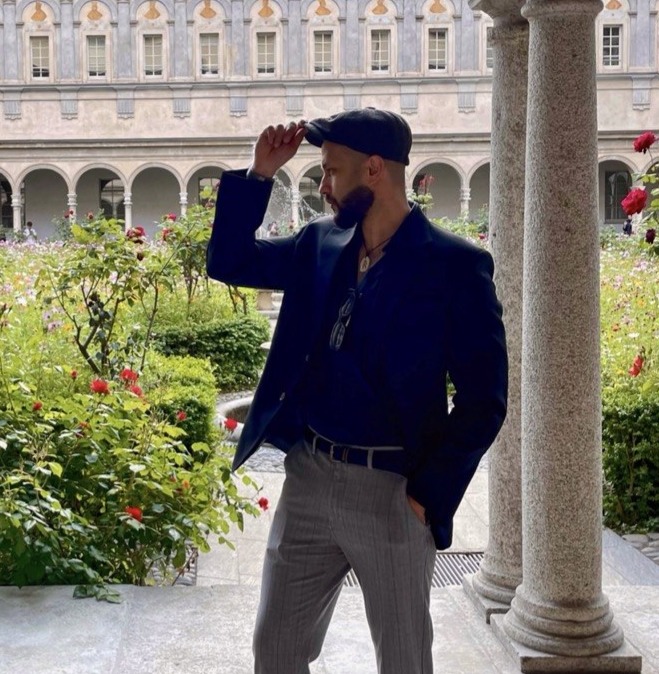 Reehanul Karim, architect and founder of TruTalk, in Milan