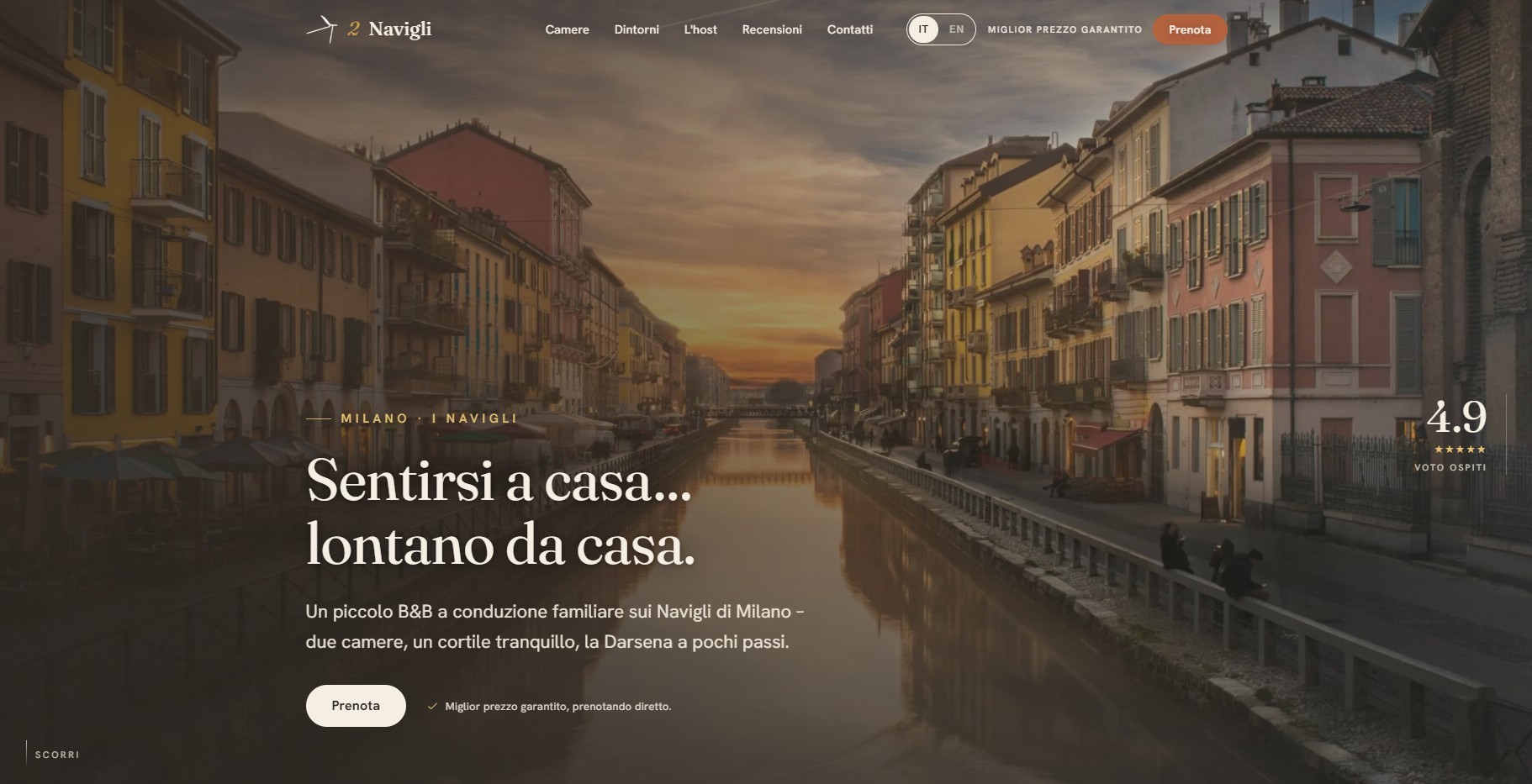 2 Navigli - B&B concept